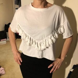 Fringe Crop Top